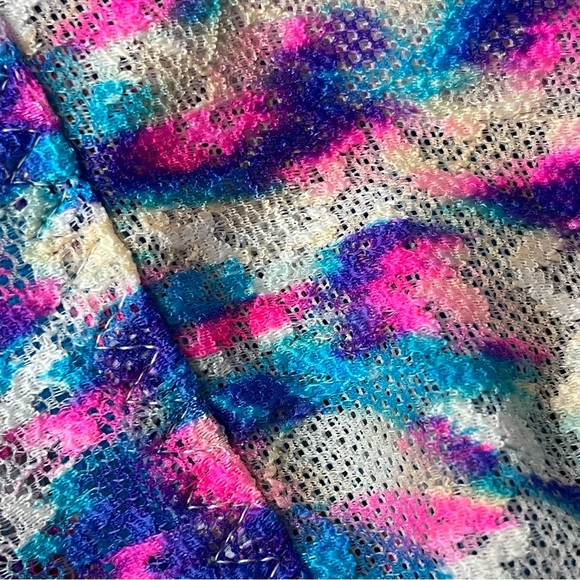 PINK Victoria’s Secret Lace Bralette Wireless Lined Floral Multicolor - Picture 6 of 8